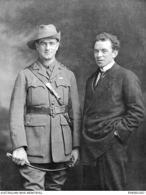 Eric Norman Webb (left)