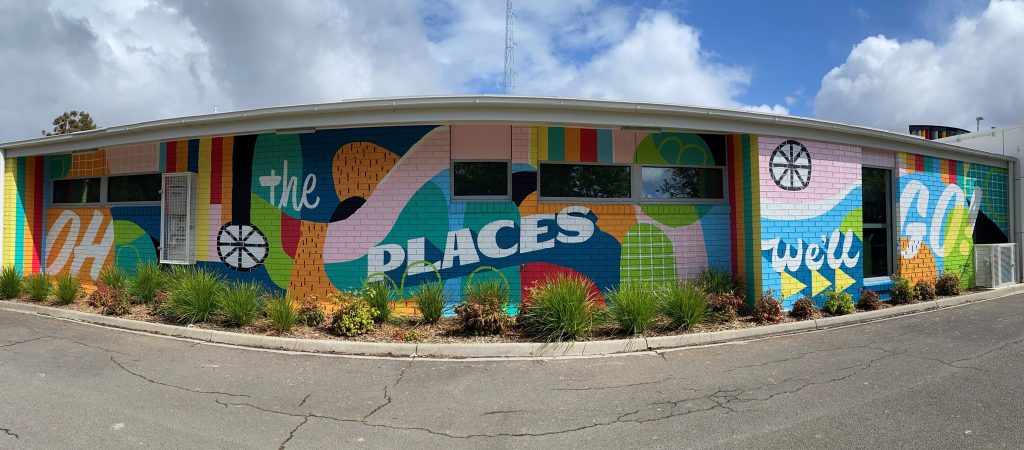 Kangaroo Flat Library Mural