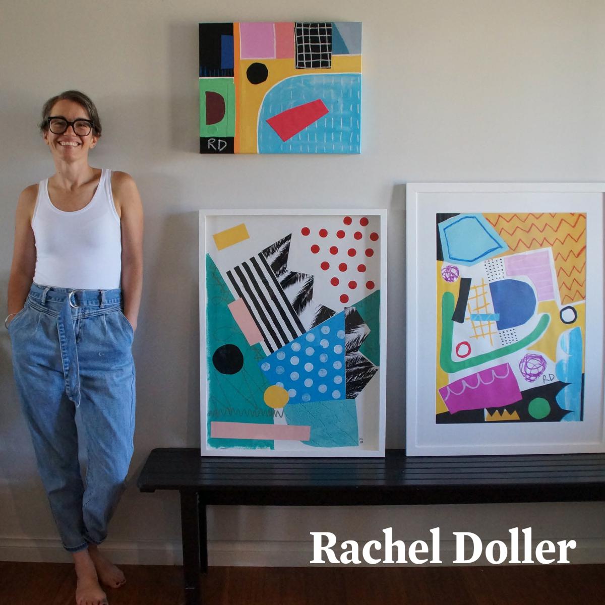 Rachel Doller and artwork