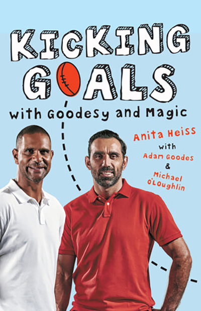Kicking goals, Anda Goodes and Michael O'Loughlin