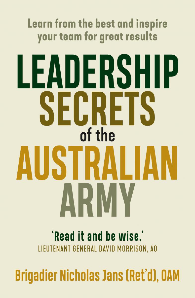 Leadership secrets of the Australian army, Jans Nicholas