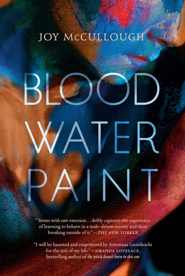 blood water paint Joy McCullough