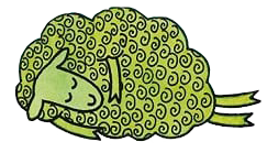 green sheep