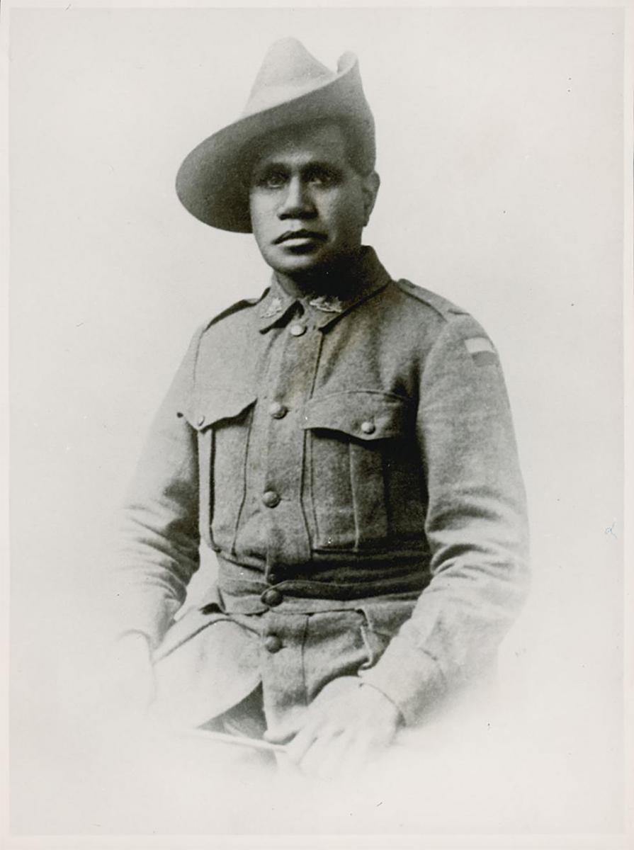 Douglas Grant, an Aboriginal Australian who served in World War I.