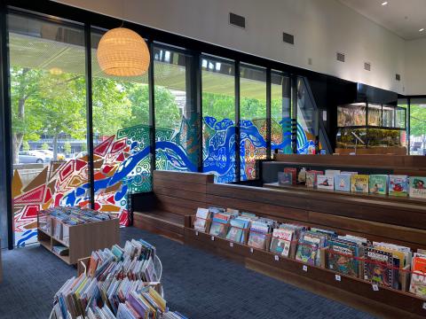 Bendigo Library mural